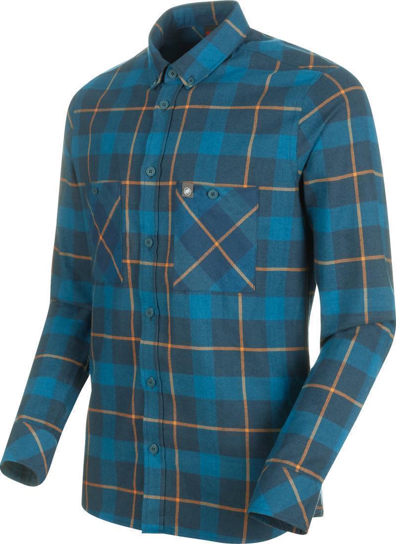 Alvra LS Shirt - Mens - Wing Teal / Sapphire 1