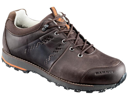 Alvra Low Leather - Mens - Dark Brown / Crumble 1