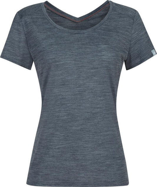 Alvra T-Shirt - Womens - Peacoat Melange 1