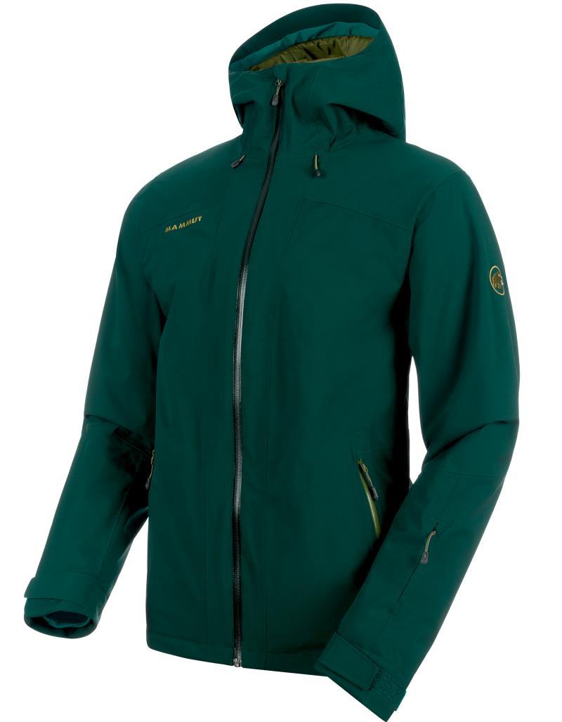 Andalo HS Thermo Hooded Jacket - Mens - Dark Teal / Clover 1