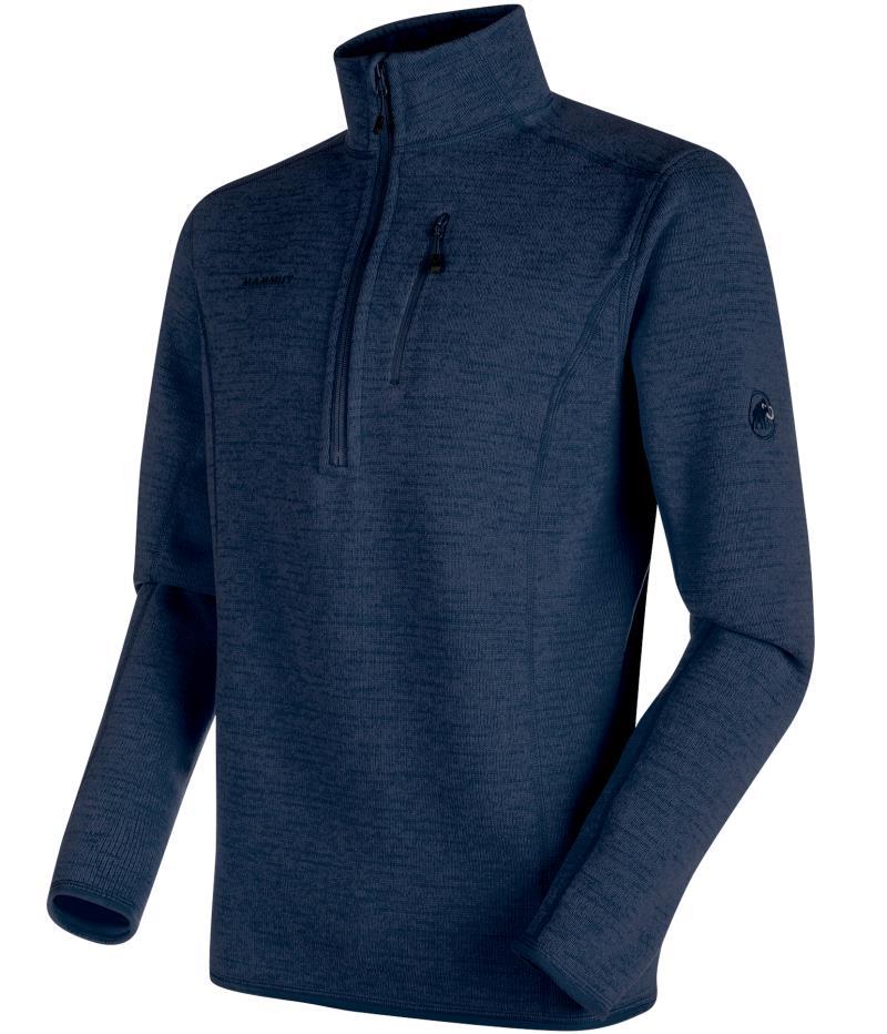 Arctic ML Half Zip Pull - Mens - Marine Melange 1