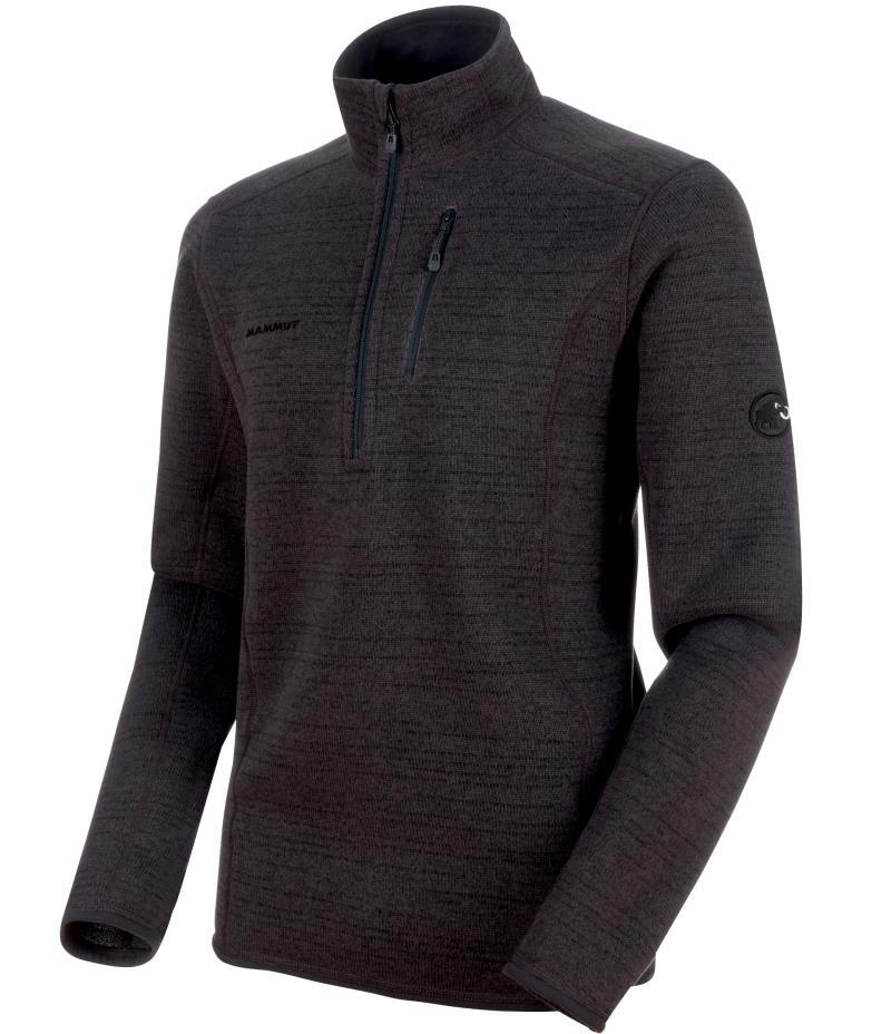 Arctic ML Half Zip Pull - Mens - Phantom / Black Melange 1