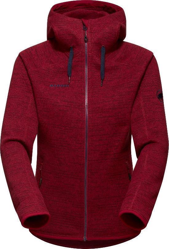 Arctic ML Hooded Jacket - Womens - Blood Red Melange 1