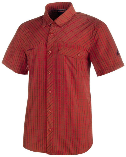 Asko SS Shirt - Mens - Lava / Dark Lava 1