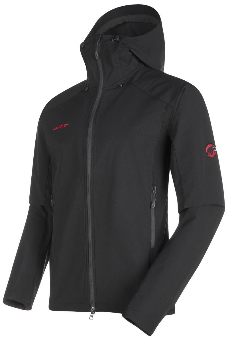 Base Jump SO Hooded Jacket - Mens - Black 1