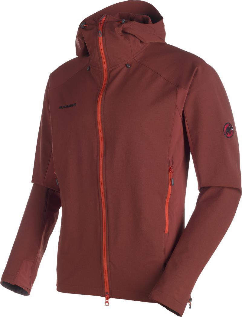 Base Jump SO Hooded Jacket - Mens - Maroon 1