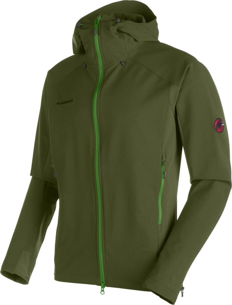 Base Jump SO Hooded Jacket - Mens - Seaweed 1