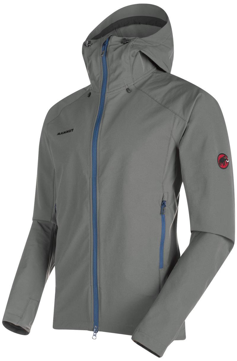 Base Jump SO Hooded Jacket - Mens - Titanium 1