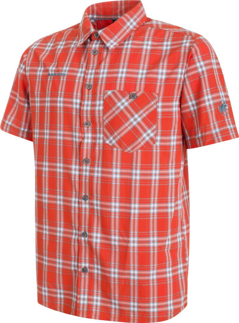 Belluno SS Shirt - Mens - Dark Orange / Cloud 1