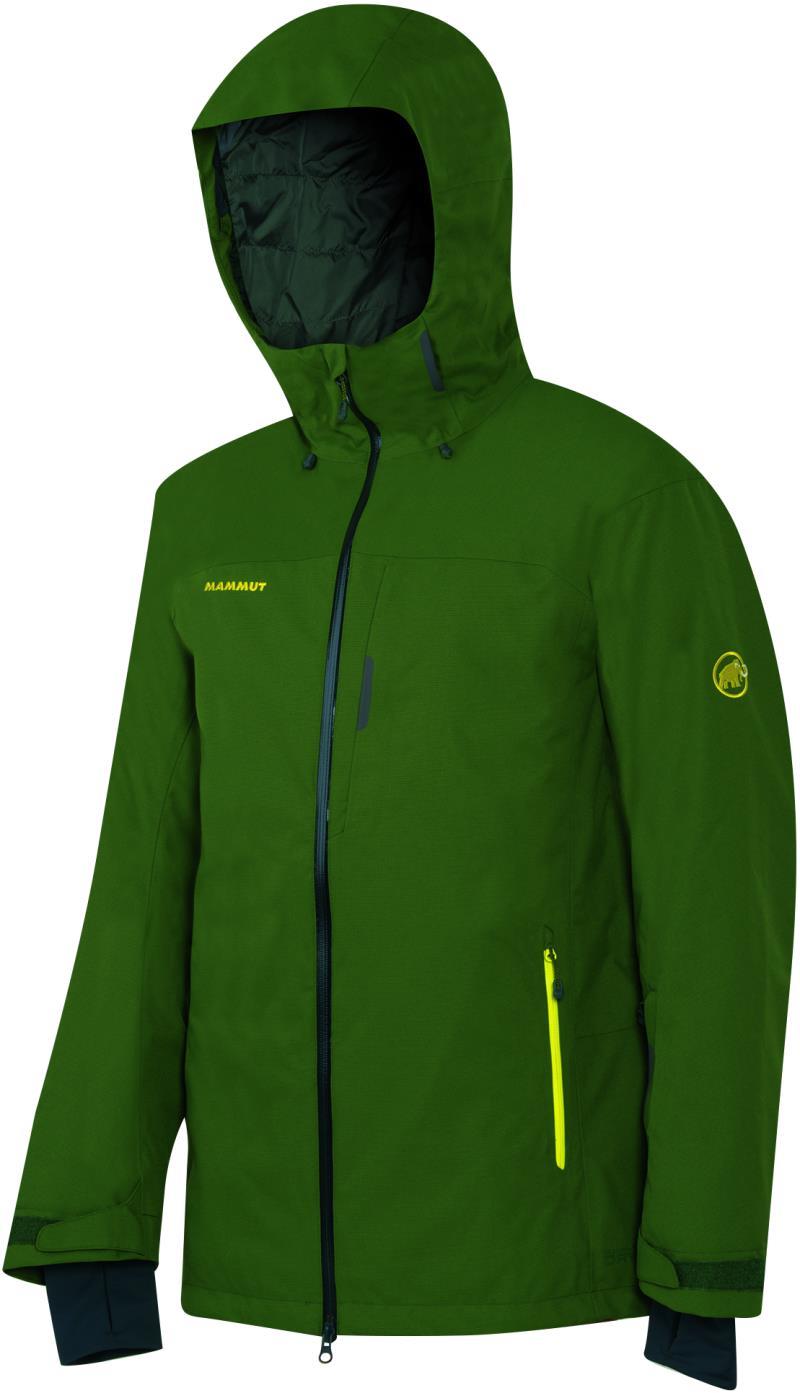 Bormio HS Hooded Jacket - Mens - Seaweed 1