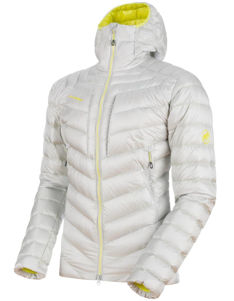 Broad Peak IN Hooded Jacket - Mens - Marble / Canary 1