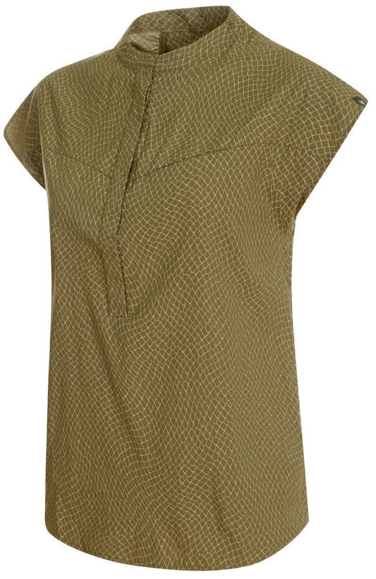 Calanca Shirt - Womens - Olive / Boa 1