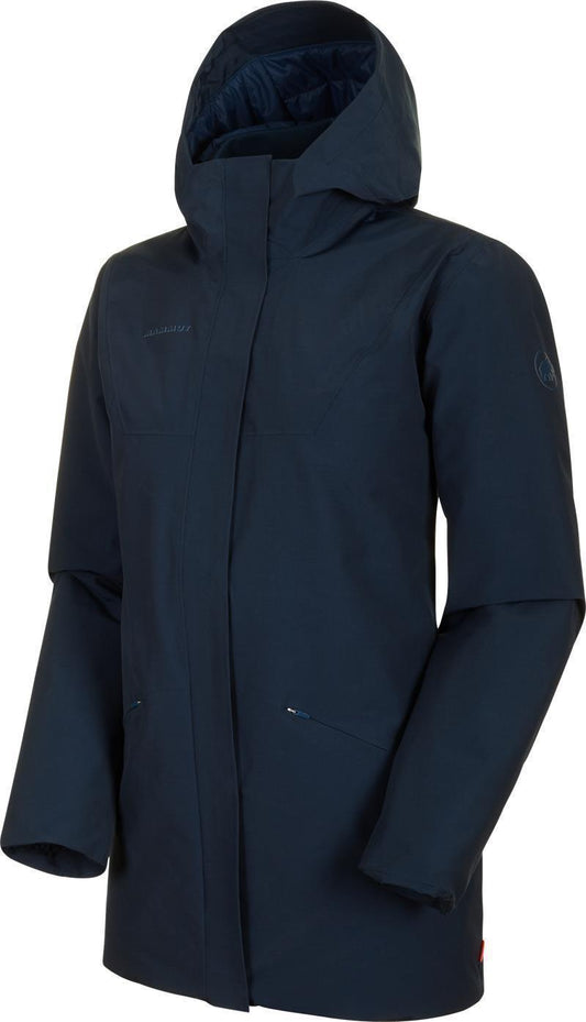 Chamuera HS Thermo Hooded Parka - Womens - Wing Teal 1
