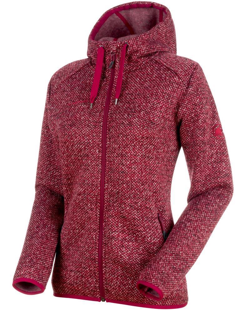 Chamuera ML Hooded Jacket - Womens - Dark Beet 1