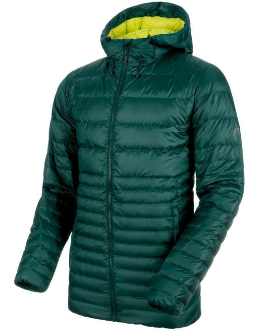 Convey IN Hooded Jacket - Mens - Dark Teal / Canary 1