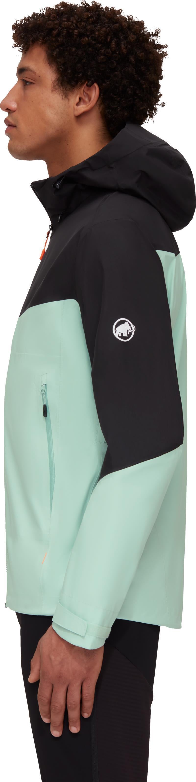 Convey Tour HS Hooded Jacket - Mens - Neo Mint / Black 3