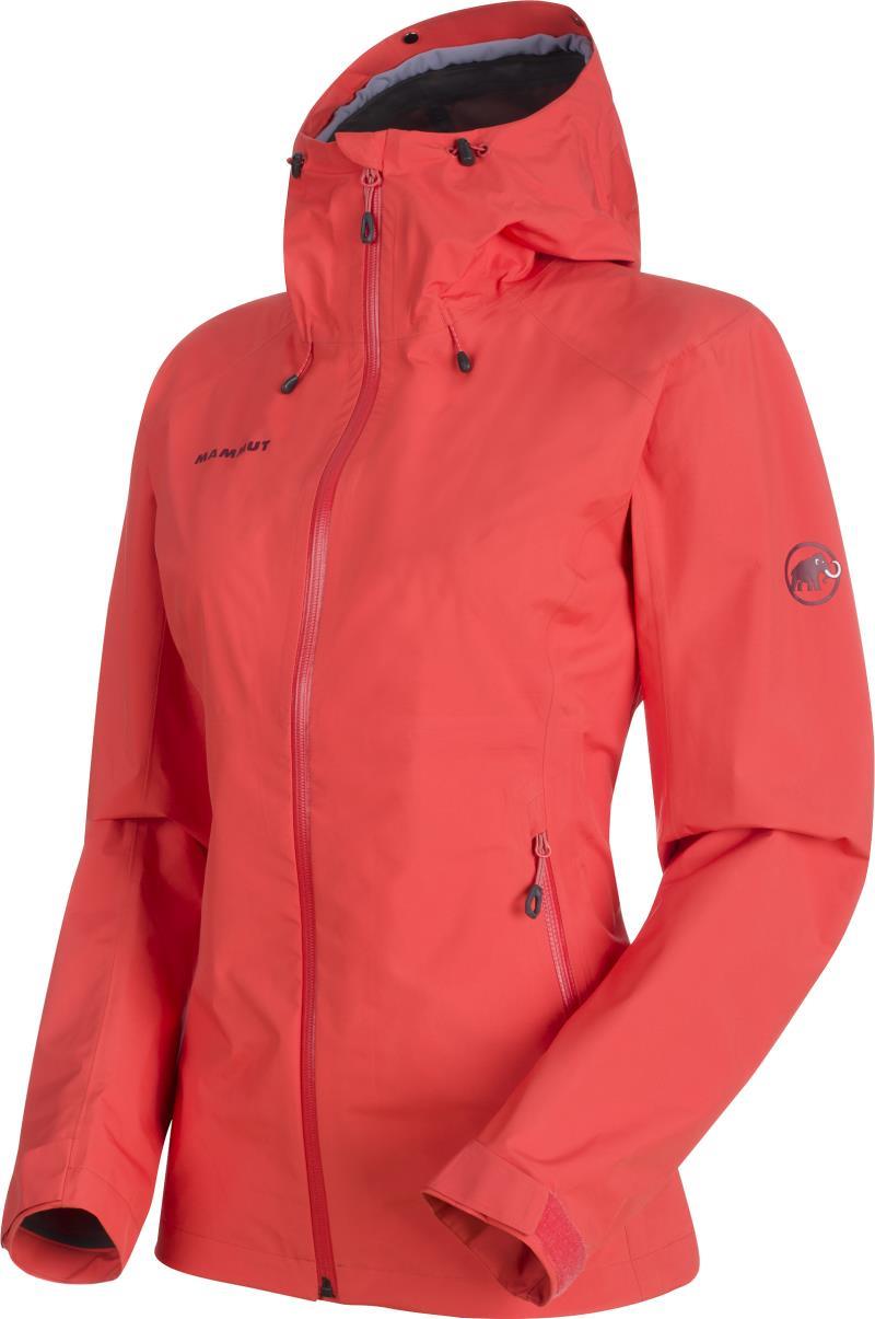 Convey Tour HS Hooded Jacket - Womens - Barberry 1
