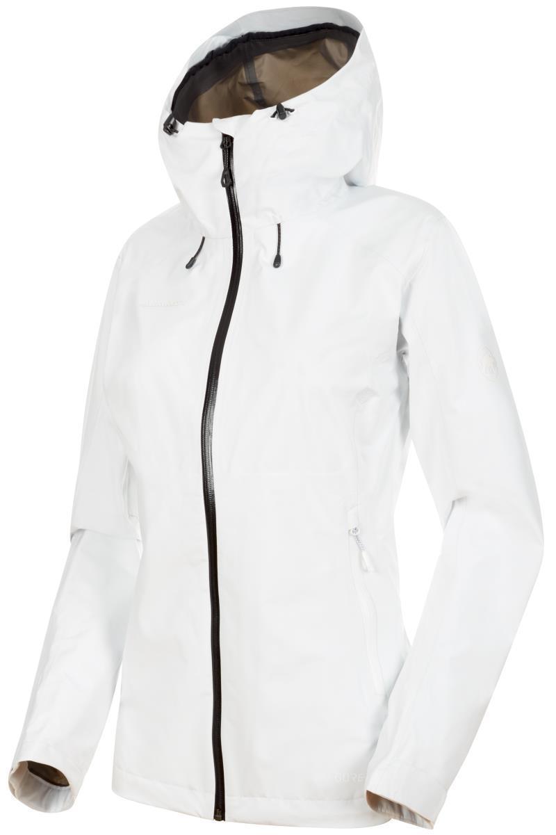 Convey Tour HS Hooded Jacket - Womens - Bright White / Black 1