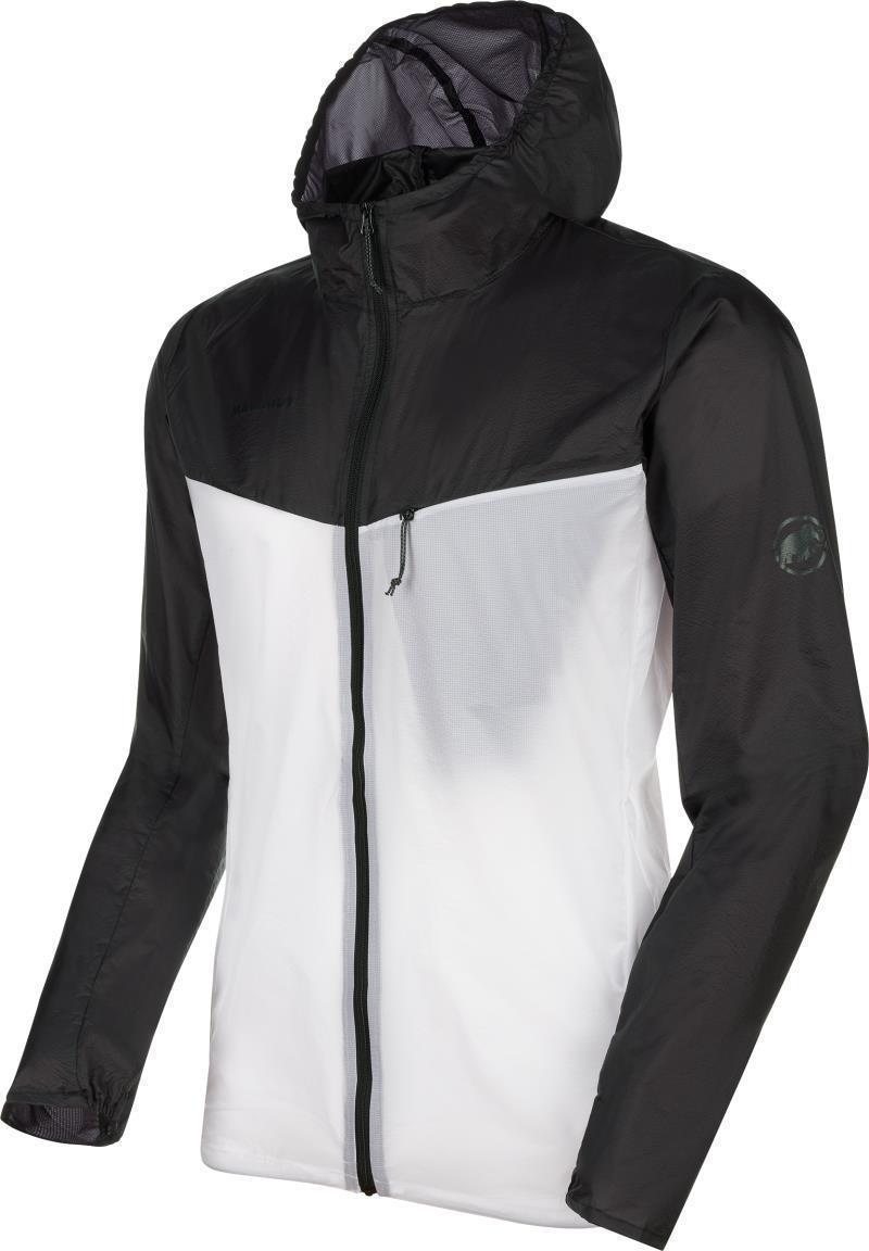 Convey WB Hooded Jacket - Mens - Black / Bright White 1
