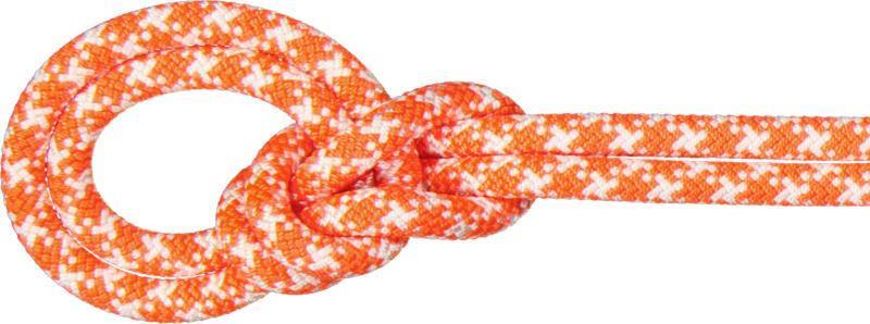 Crag 9.5mm Classic Standard x 70m - Vibrant Orange / White 1