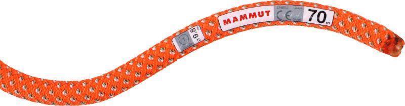 Crag 9.8mm Classic Duodess x 70m - Vibrant Orange / White 2