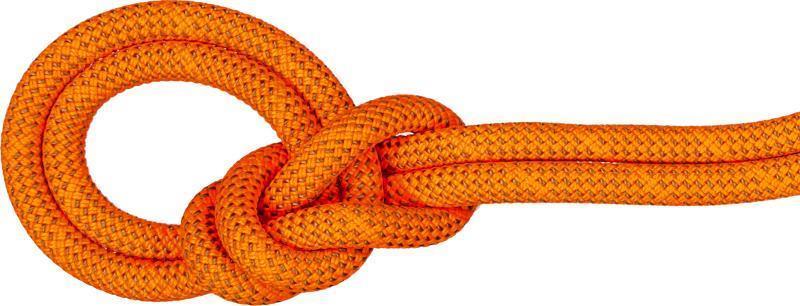 Crag 9.8mm Dry Standard x 80m - Safety Orange / Boa 1