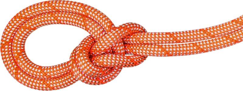 Crag 9.8mm x 60m - Classic Standard - orange / white 1