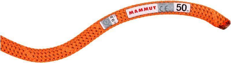 Crag 9.8mm x 60m - Dry Standard - safety orange / boa 1