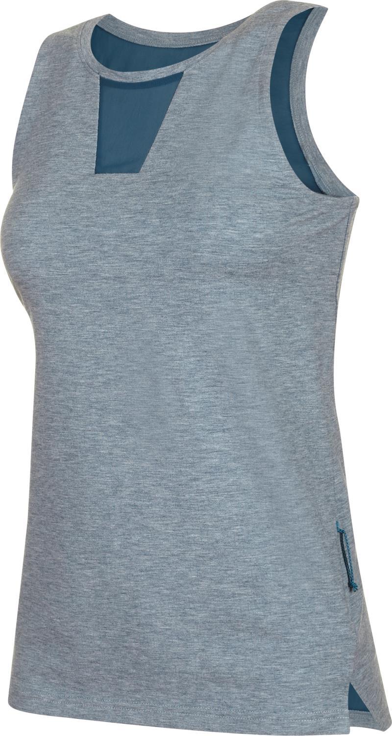 Crashiano Top - Womens - Wing Teal Melange / Wing Teal 1