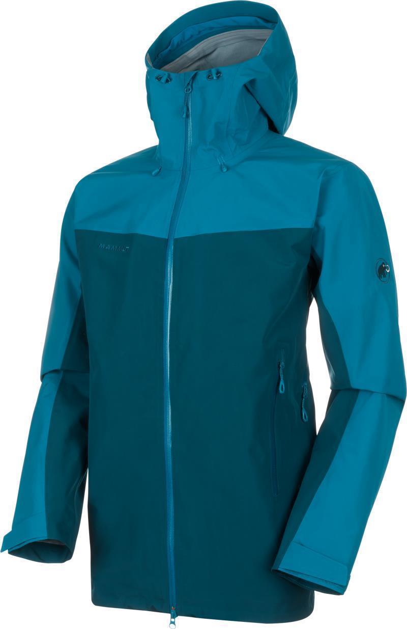 Crater HS Hooded Jacket - Mens - Wing Teal / Sapphire 1