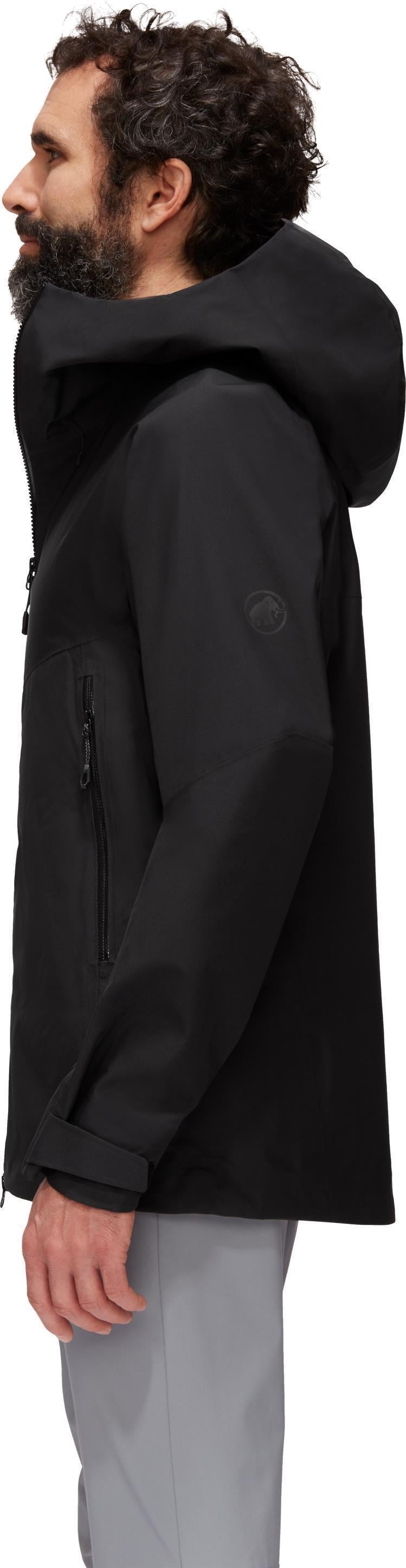 Crater HS Hooded Jacket - Mens - black 1
