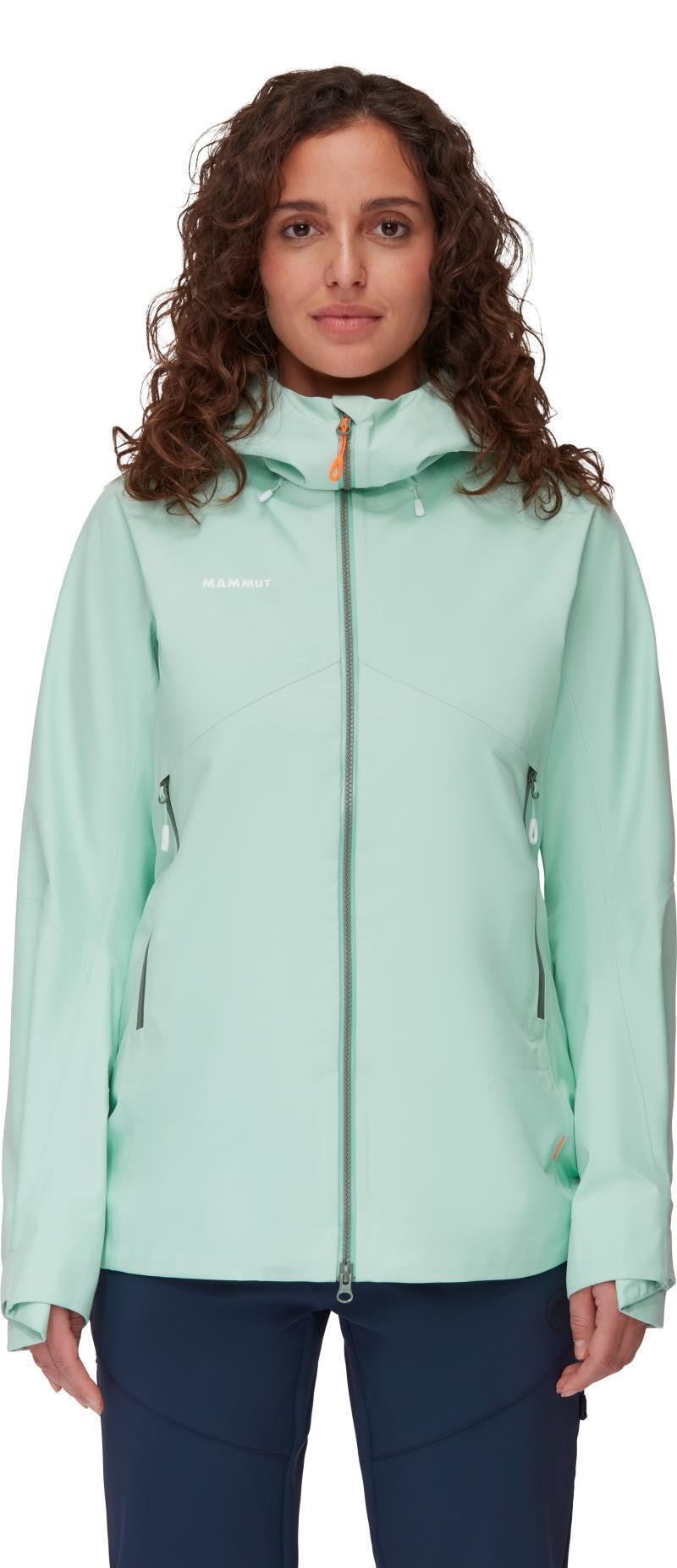 Crater HS Hooded Jacket - Womens - neo mint 1