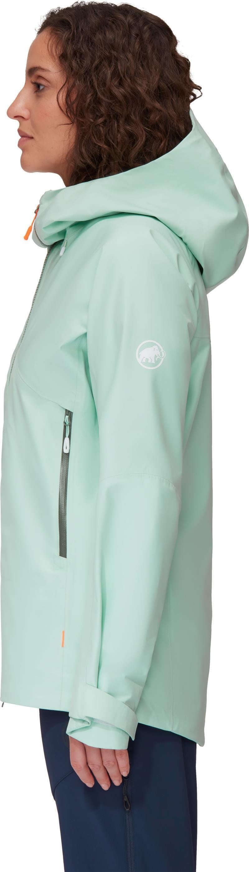 Crater HS Hooded Jacket - Womens - neo mint 1