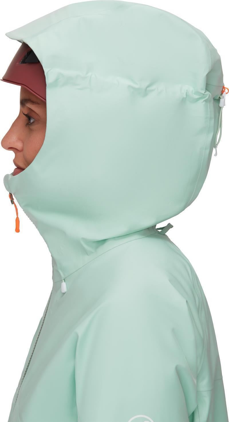 Crater HS Hooded Jacket - Womens - neo mint 1