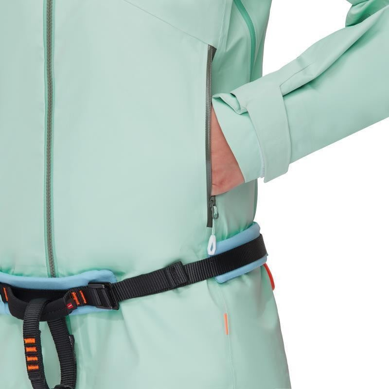 Crater HS Hooded Jacket - Womens - neo mint 1