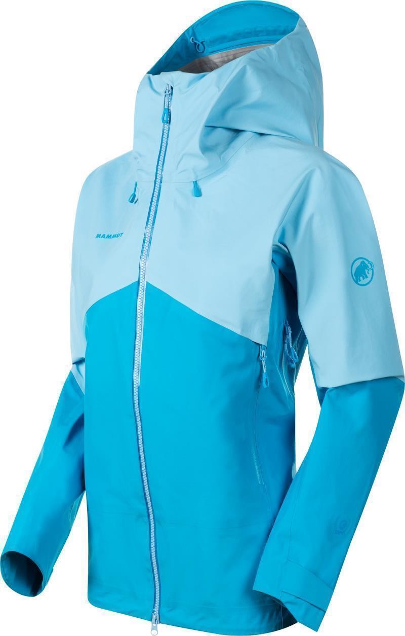 Crater HS Hooded Jacket - Womens - ocean / whisper 1