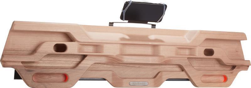 Diamond Finger Hangboard - Walnut 2
