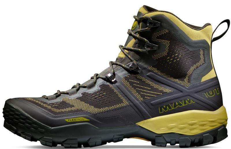 Ducan High GTX - Mens - Dark Tin / Amber Green 2