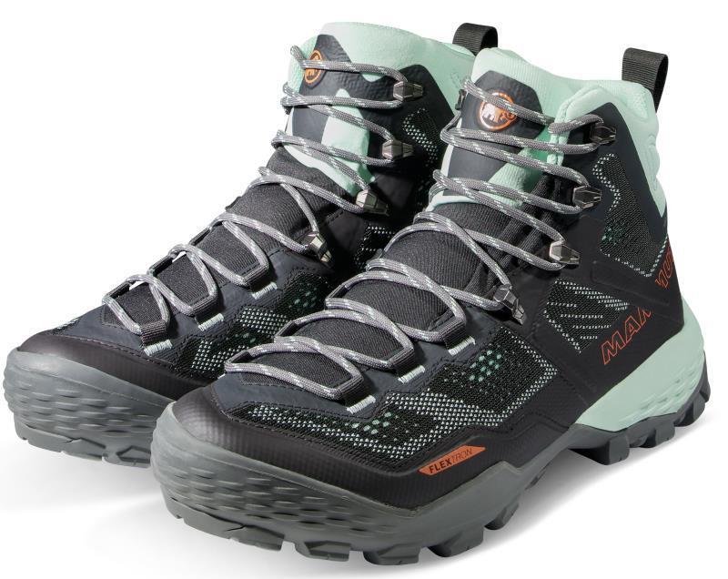 Ducan High GTX - Womens - Dark Steel / Neo Mint 3