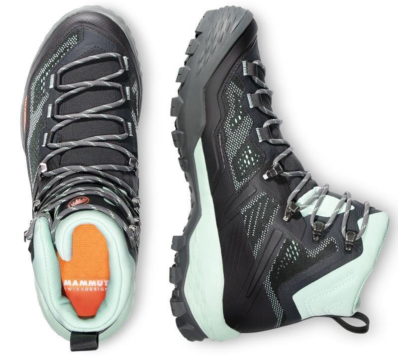 Ducan High GTX - Womens - Dark Steel / Neo Mint 4