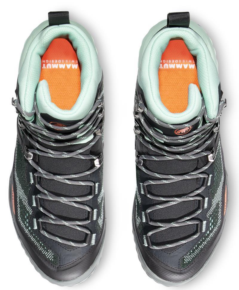 Ducan High GTX - Womens - Dark Steel / Neo Mint 5