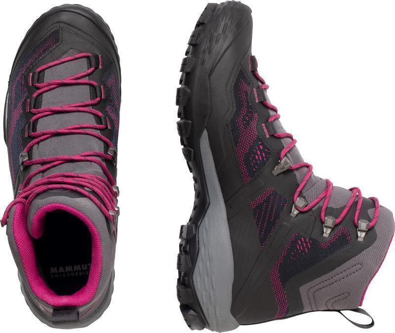 Ducan High GTX - Womens - Phantom / Dark Pink 3