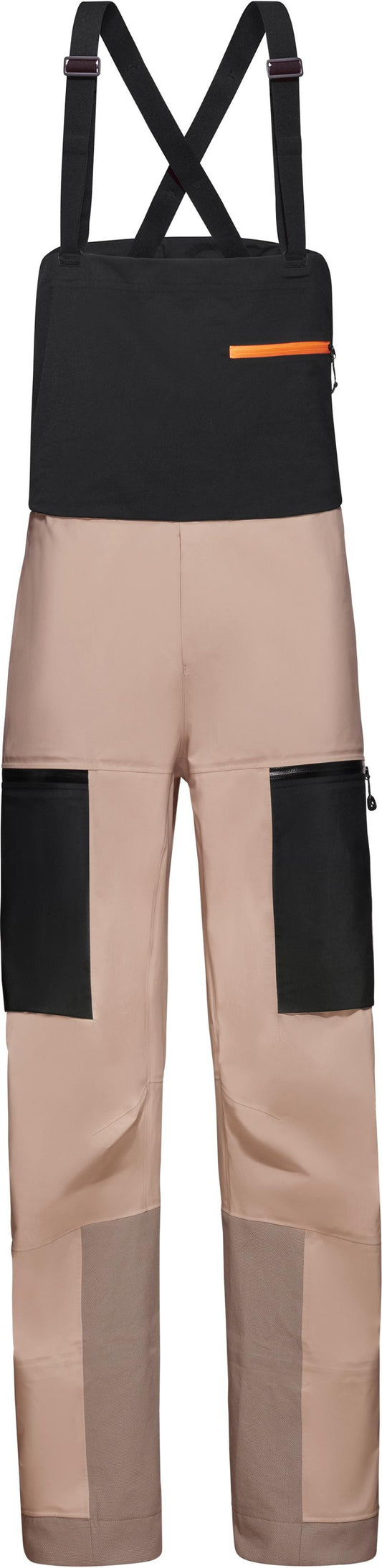 Eiger Free Pro HS Bib Pants, Reg - Mens - savannah / black 1