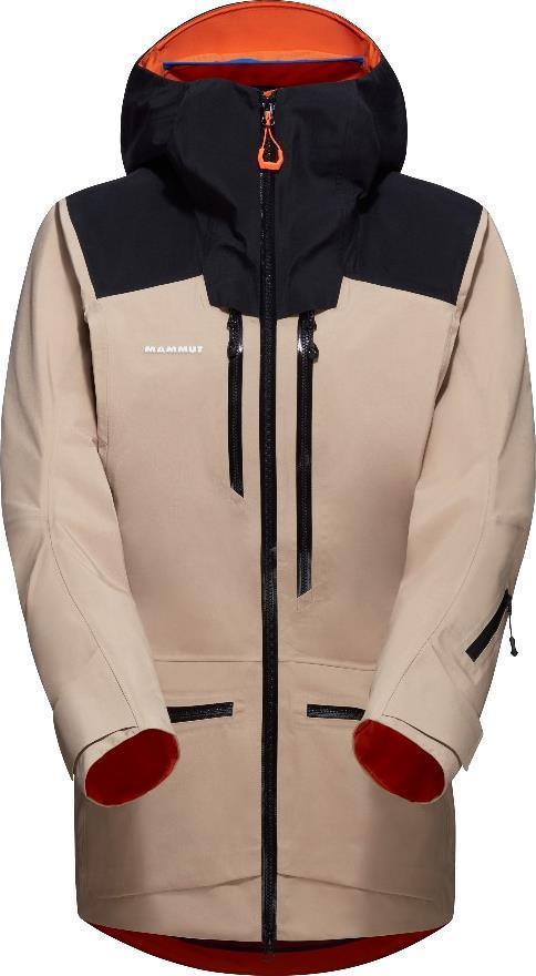 Eiger Free Pro HS Hooded Jacket - Womens - Savannah / Black 1