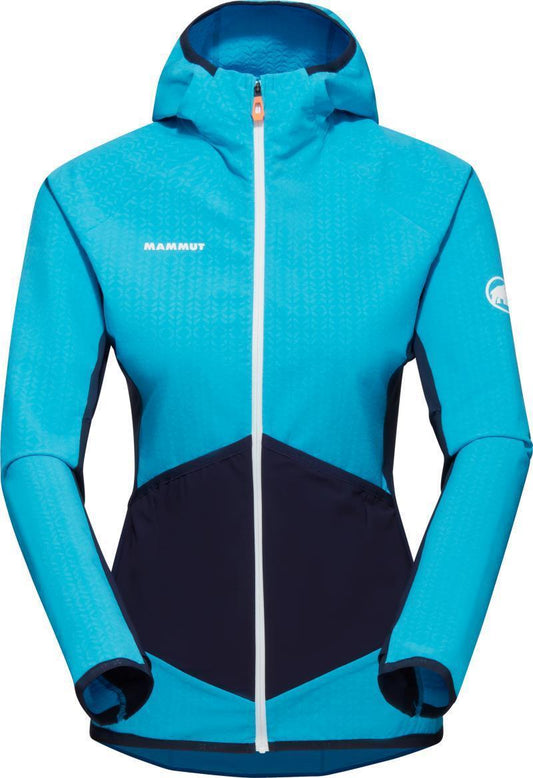 Eiger Speed ML Hybrid Hooded Jacket - Womens - Sky / Night 1