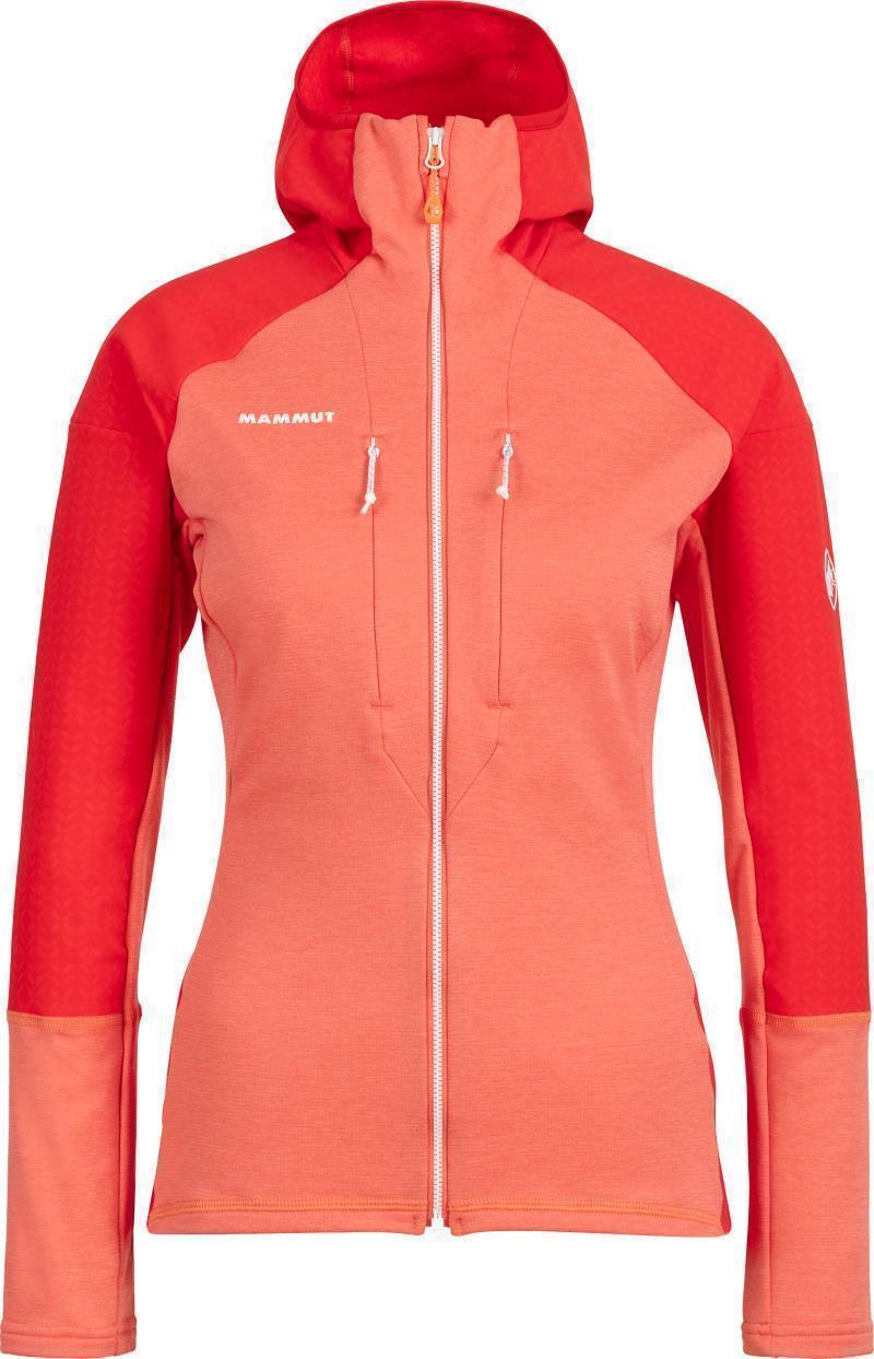 Eiswand Advanced ML Hooded Jacket - Womens - Barberry / Azalea 1