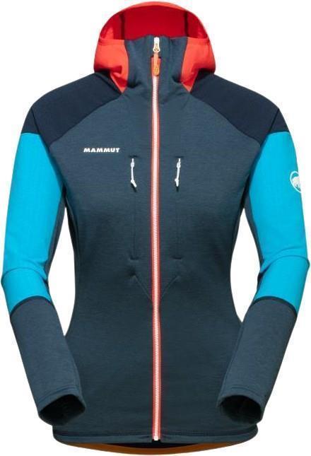 Eiswand Advanced ML Hooded Jacket - Womens - Night / Azalea 1