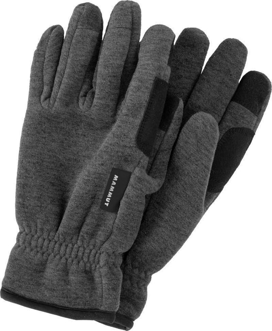 Fleece Gloves - Black Melange 1