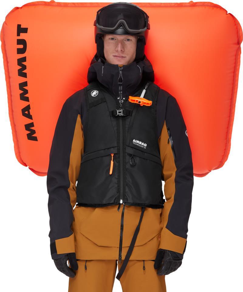 Free Vest 15 Removable Airbag 3.0 - M-XL (Cartridge Not Included) - Black 3