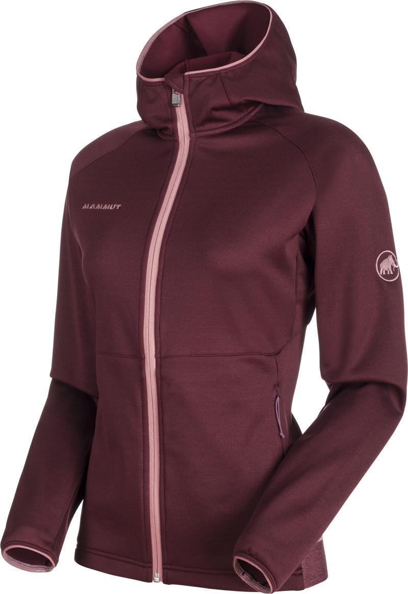 Get Away ML Hooded Jacket - Womens - Merlot Melange 1